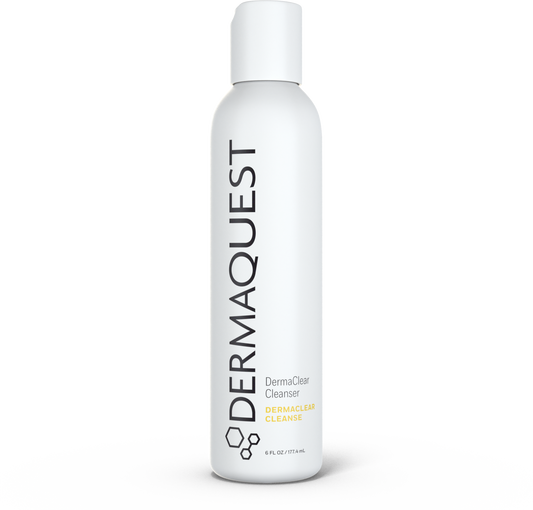 DermaQuest DermaClear Cleanser (6oz) product packaging
