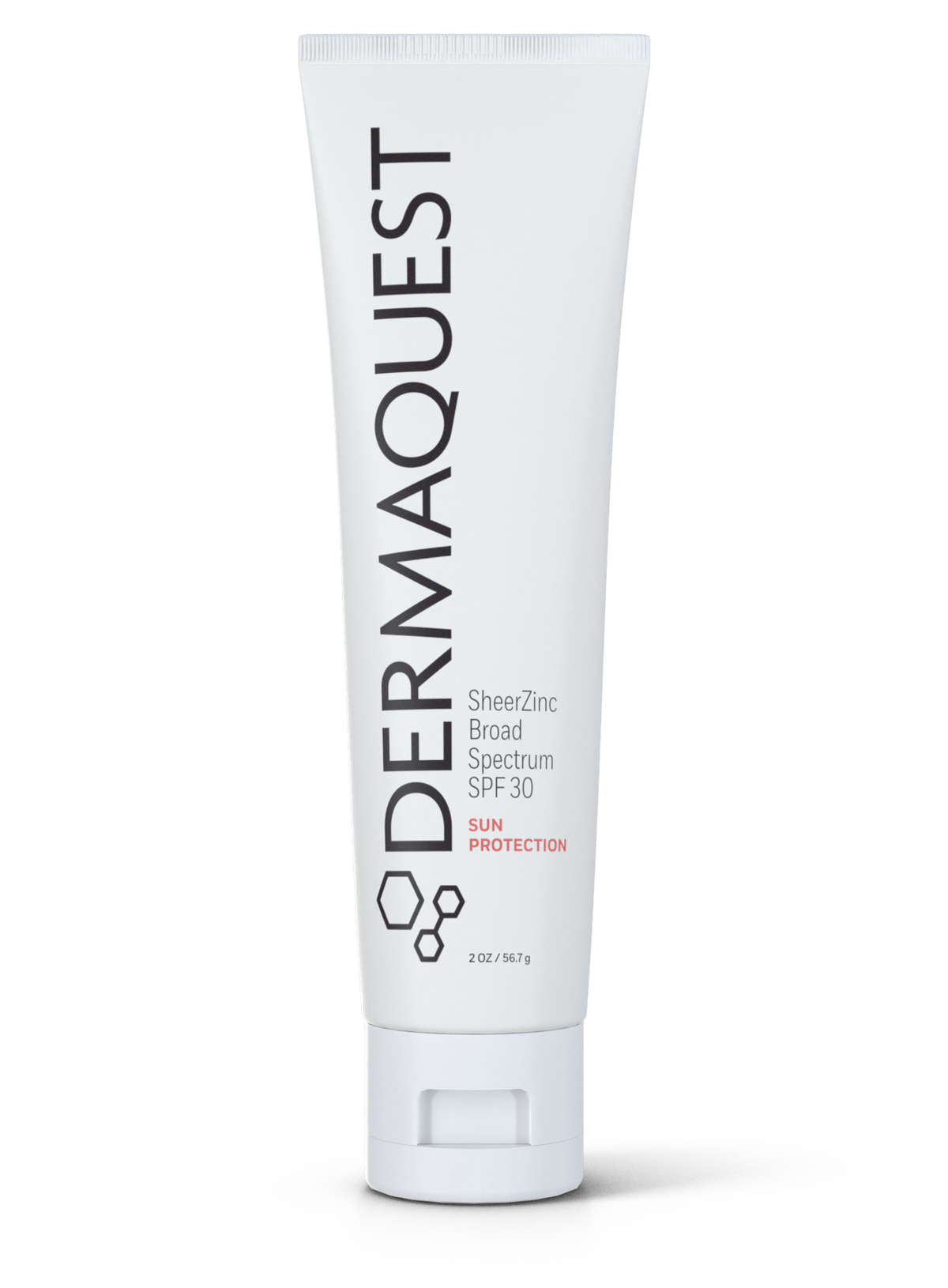 DermaQuest SheerZinc Broad Spectrum SPF 30 (2oz) product packaging